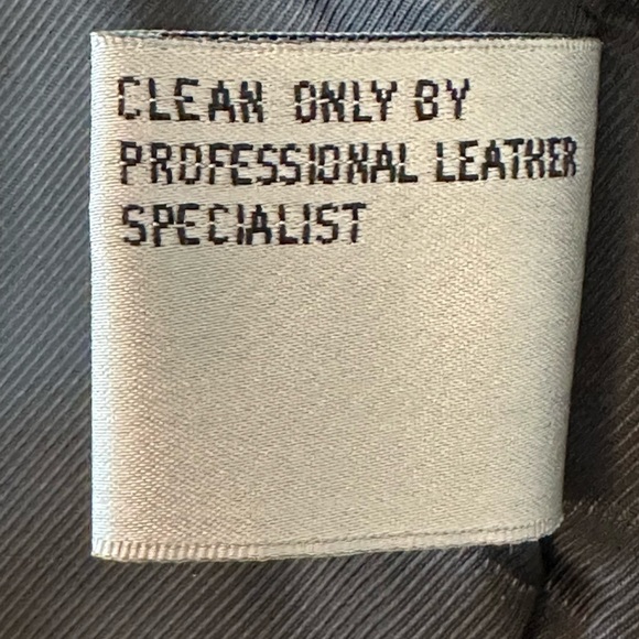 Port Authority Ladies Park Avenue Jacket in Buttery Black Leather Size Large - Picture 7 of 9